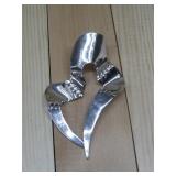 VTG Sterling Silver Abstract Brooch See Info