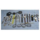 Large Assorted Of Watches Untested