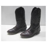 Cody Games Black Cherry Cowboy Boots Size 8.5D
