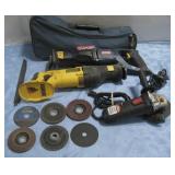 Electric Drill Master 4.5' Angle Grinder See Info