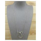 James Avery Sterling Silver Loop Pendant Necklace