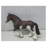 Vtg 1970 Custom Painted Clydesdale Mare See
