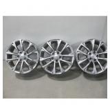 Three Jeep Alloy Rims 5 Lug 18.5' See Info