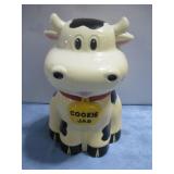 1992 Animated Cow Cookie Jar 6.5' x 10' Works