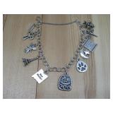 S.S. James Avery Charm Bracelet Hallmarked