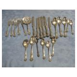 Assorted 1847 Rogers Silver Plated Flatware