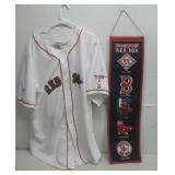 Boston Red Socks Jersey W/ Hanging Red Sox See