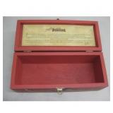 Jose Cuervo Dinosaur & Moon Wood Case See Info