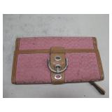 Pink Coach Wallet See Info