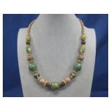 Wooden Beaded Necklace