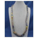 African Trade Bead Necklace