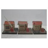 Three Vtg MARX R.R. Property R.R. Watchmans See