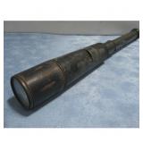Antique Leather Wrapped Telescope
