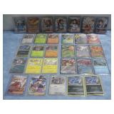 Thirty Assorted Pokemon Trading Cards