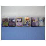 Mewtwo Movie Promo W/ Five Other Cards
