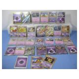 Thirty Pokemon Trading Cards