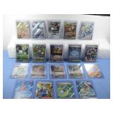 Nineteen Assorted Pokemon Trading Cards