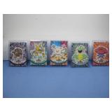 Five TV Animation Edition Pokemon Cards
