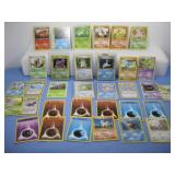 Thirty Three Assorted Pokemon Trading Cards