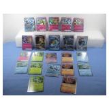 Twenty Two Assorted Pokemon Trading Cards