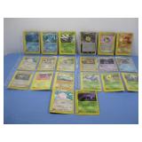 Twenty Assorted Pokemon Trading Cards