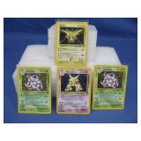 Nidoking, Alakazam, Zapdos & Nidoking Holo Cards