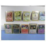 Ten Pokemon Trading Cards
