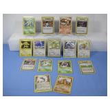 Fifteen Assorted Pokemon Trading Cards