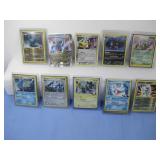 Ten Pokemon Trading Cards
