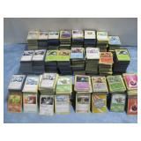 Large Collection Assorted Pokemon Trading Cards