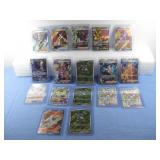 Seventeen Assorted Pokemon Trading Cards