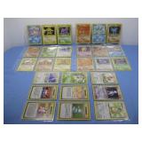 Twenty Seven Sleeved Pokemon Cards