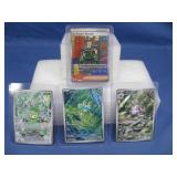 Four Pokemon Cards Including Holographic