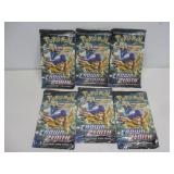 Six Pokemon Crown Zenith Sealed Packs