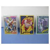 Three Marvel Superhero Cards