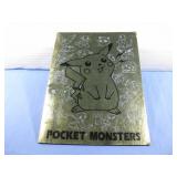 Pokemon Pocket Monsters Note Book Gold Foil Unused