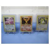 Koga's Ditto, Moltres & Lt. Surge's Raichu Pokemon