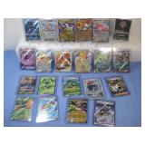 Twenty One Assorted Pokemon Trading Cards