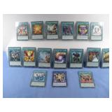 Sixteen Yu-Gi-Oh Cards