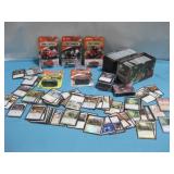 Magic The Gathering Cards & 5 NIP Matchbox Cars