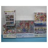Assorted Puzzles Three NIP See Info
