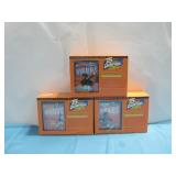 NIP Three Wheaties 75th Collectibles 24K Gold See