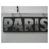 Paris Printed Canvas Wall Art 4' x 15.5' See Info