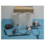NIOB Hampton Bay Decor Buffet Pair Light Fixtures