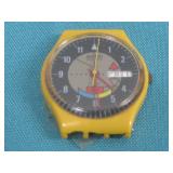 Vtg 80s Swatch Yamaha Racer 5505-P 755 See Info