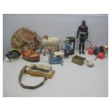 Vtg Fur Wrapped Brahma Bull, Vtg Toys & More