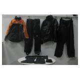 Two Harley-Davidson Rain Suit & Boot Covers See