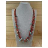 Multi Strand Beaded Necklace