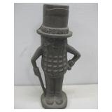 Cast Iron 11' Mr. Peanut Bank
