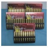 100 Rounds Of 204 Ruger 24 gr NTX Varmint Ammo